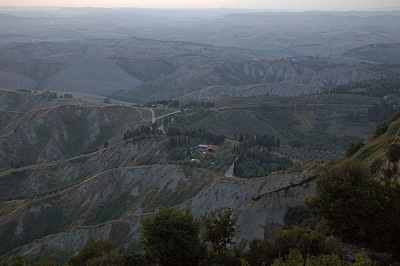 Balze bij Volterra (PI, Toscane, Itali), Badlands near Volterra (PI, Tuscany, Italy)