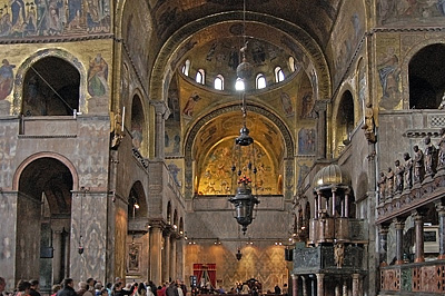 Basilica di San Marco, Veneti, Itali; Basilica di San Marco, Venice, Italy