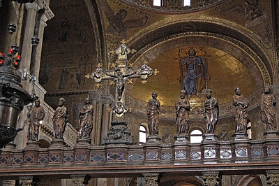 Basilica di San Marco, Veneti, Itali; Basilica di San Marco, Venice, Italy