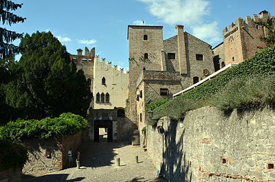 Castello di Monselice (Veneto, Itali); Monselice Castle (Veneto, Italy)