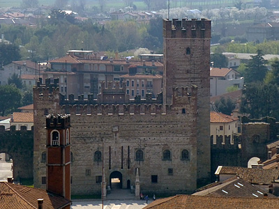 Castello Inferiore, Marostica, Veneto, Itali; Marostica, Italy