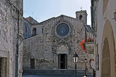 Kathedraal van Bovino (Apuli, Itali), Bovino Cathedral (Puglia, Italy)