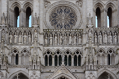 Kathedraal van Amiens (Hauts-de-France, Frankrijk), Amiens Cathedral (Hauts-de-France, France)