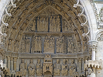 Kathedraal van Amiens (Hauts-de-France, Frankrijk), Amiens Cathedral (Hauts-de-France, France)