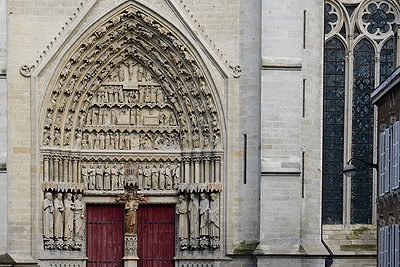 Kathedraal van Amiens (Hauts-de-France, Frankrijk), Amiens Cathedral (Hauts-de-France, France)