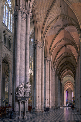 Kathedraal van Amiens (Hauts-de-France, Frankrijk); Amiens Cathedral (Hauts-de-France, France)