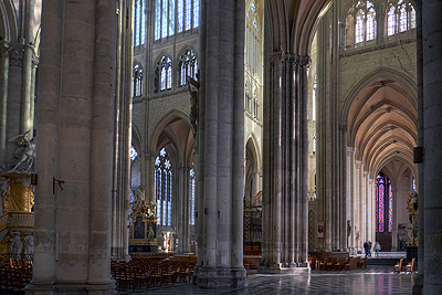 Kathedraal van Amiens (Hauts-de-France, Frankrijk); Amiens Cathedral (Hauts-de-France, France)