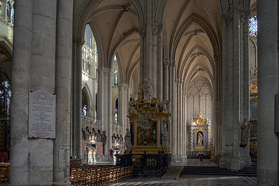 Kathedraal van Amiens (Hauts-de-France, Frankrijk), Amiens Cathedral (Hauts-de-France, France)