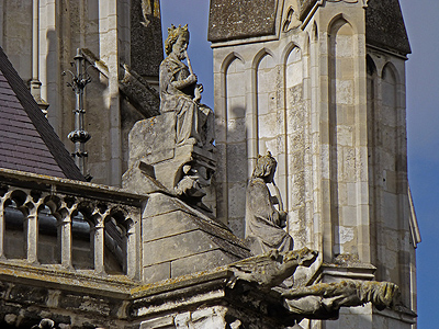 Kathedraal van Amiens (Hauts-de-France, Frankrijk), Amiens Cathedral (Hauts-de-France, France)