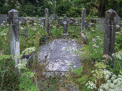 Begraafplaats, Gorfigliano, Toscane, Itali, Cemetery, Gorfigliano, Tuscany, Italy