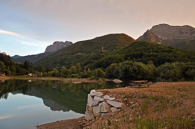 Lago di Gramolazzo, Garfagnana, Toscane, Itali, Lago di Gramolazzo, Garfagnana, Tuscany, Italy