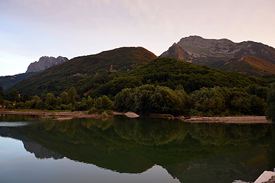 Lago di Gramolazzo, Garfagnana, Toscane, Itali; Lago di Gramolazzo, Garfagnana, Tuscany, Italy