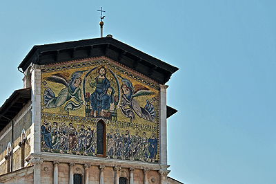 Basiliek van San Frediano, Lucca, Toscane, Itali, Basilica of San Frediano, Lucca, Tuscany, Italy