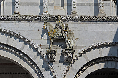 Kathedraal van Lucca, Toscane, Itali; Lucca Cathedral, Lucca, Tuscany, Italy