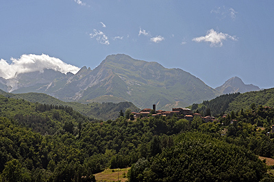 Nicciano, Garfagnana, Toscane, Itali, Nicciano, Garfagnana, Tuscany, Italy