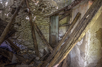 Vispereglia, Garfagnana, Toscane, Itali, Ruins of Vispereglia, Garfagnana, Tuscany, Italy