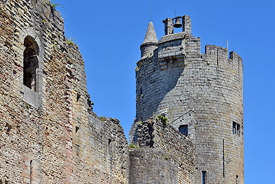 Kasteel van Najac (Aveyron, Occitanie, Frankrijk); Najac Castle (Aveyron, Occitanie, France)