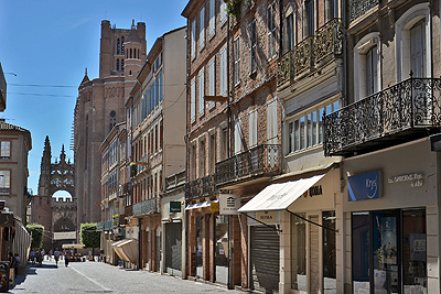Rue Mariès, Albi (Tarn, Occitanie, Frankrijk), Albi (Tarn, Occitanie, France)