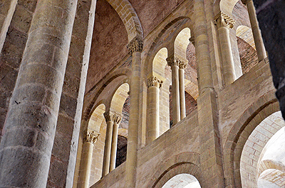 Abdijkerk van Sainte-Foy, Conques, Frankrijk, Abbey Church of Saint Foy, Conques, France