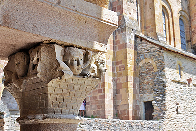 Abdijkerk van Sainte-Foy, Conques, Frankrijk, Abbey Church of Saint Foy, Conques, France