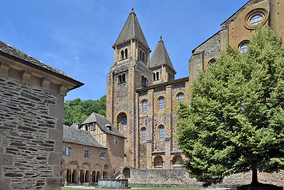 Abdijkerk van Sainte-Foy, Conques, Frankrijk, Abbey Church of Saint Foy, Conques, France