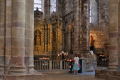 Abdijkerk van Sainte-Foy, Conques, Frankrijk, Abbey Church of Saint Foy, Conques, France