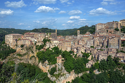 Sorano (Toscane, Itali); Sorano (Tuscany, Italy)