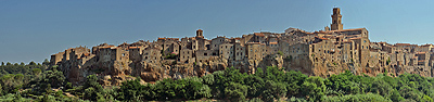 Pitigliano, Toscane, Itali, Pitigliano, Tuscany, Italyy