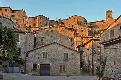 Santa Fiora, Toscane, Itali; Santa Fiora, Tuscany, Italy