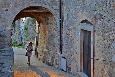 Santa Fiora, Toscane, Itali; Santa Fiora, Tuscany, Italy