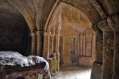 Eremo (Kluis) di Poggio Conte, Latium, Itali, Eremo (Hermitage) di Poggio Conte, Latium, Italy