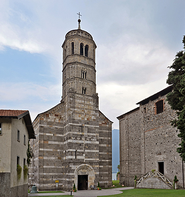 Santa Maria del Tiglio, Gravedona (Itali); Santa Maria del Tiglio, Gravedona (Italy)