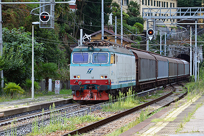 Station van Bellano (Lombardije, Itali), Bellano railway station (Lombardy, Italy)