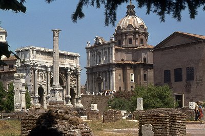 Forum Romanum, Roman Forum, Rome, Italy