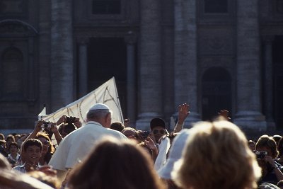 Paus Johannes Paulus II; Pope John Paul II, Vatican City, Italy