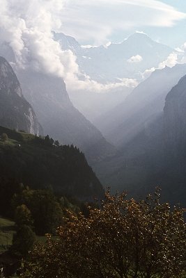 Lauterbrunnendal, Zwitserland; Lauterbrunnen valley, Switzerland