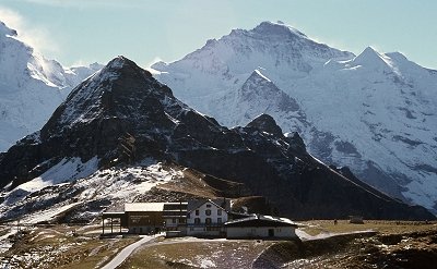 Männlichen met Jungfrau, Zwitserland; Männlichen with Jungfrau, Switzerland