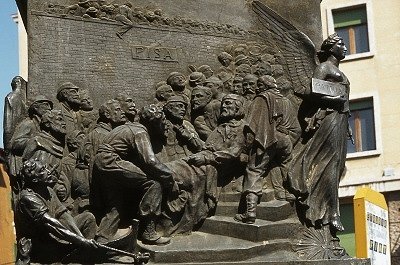 Monument voor Giuseppe Garibaldi (Pisa, Itali); Monument for Giuseppe Garibaldi (Pisa, Italy)