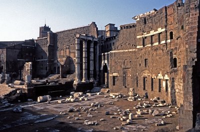 Forum van Augustus, Rome, Lazio, Itali; Forum of Augustus, Rome, Latium, Italy