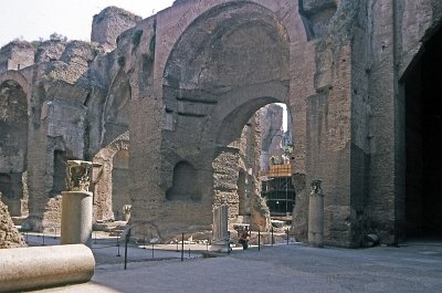 Thermen van Caracalla, Rome, Lazio, Itali; Baths of Caracalla, Rome, Latium, Italy