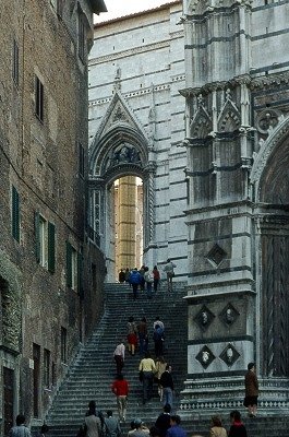 Dom van Siena (Toscane, Itali).; Siena Cathedral (Tuscany, Italy).