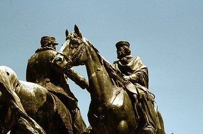 Victor Emanuel II en Garibaldi (Toscane, Itali); Victor Emmanuel II and Garibaldi (Tuscany, Italy)