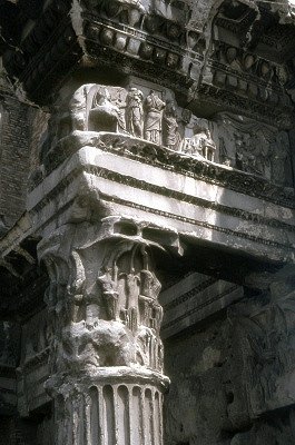 Forum van Nerva (Rome, Itali); Forum of Nerva (Italy, Latium, Rome)