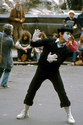 Mimespeler (Rome, Itali); Mime (Rome, Italy)