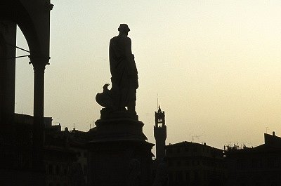 Piazza Santa Croce (Florence, Toscane, Itali), Piazza Santa Croce (Florence, Tuscany, Italy)