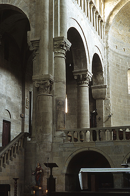 Kerk Santa Maria della Pieve, Arezzo, Toscane; Chiesa di Santa Maria della Pieve, Arezzo,Tuscany
