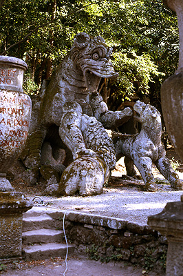 Tuinen van Bomarzo (Lazio, Itali), Gardens of Bomarzo (Lazio, Italy)