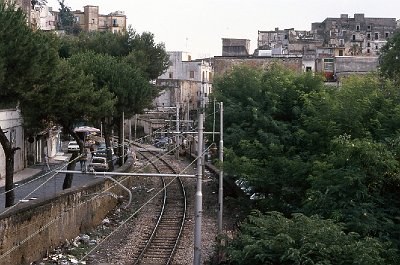 Spoorbaan Pozzuoli (Campani, Itali), Railroad Pozzuoli (Campania, Italy)