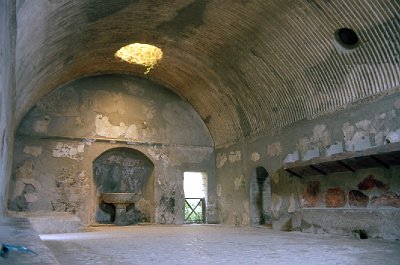 Thermen Herculaneum (Campanië, Italië), Thermen Herculaneum (Campania, Italy)