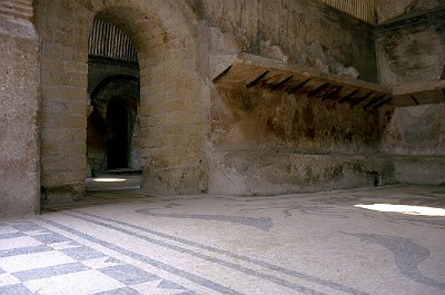 Thermen van Herculaneum (Campani, Itali), Baths of Herculaneum (Campania, Italy)